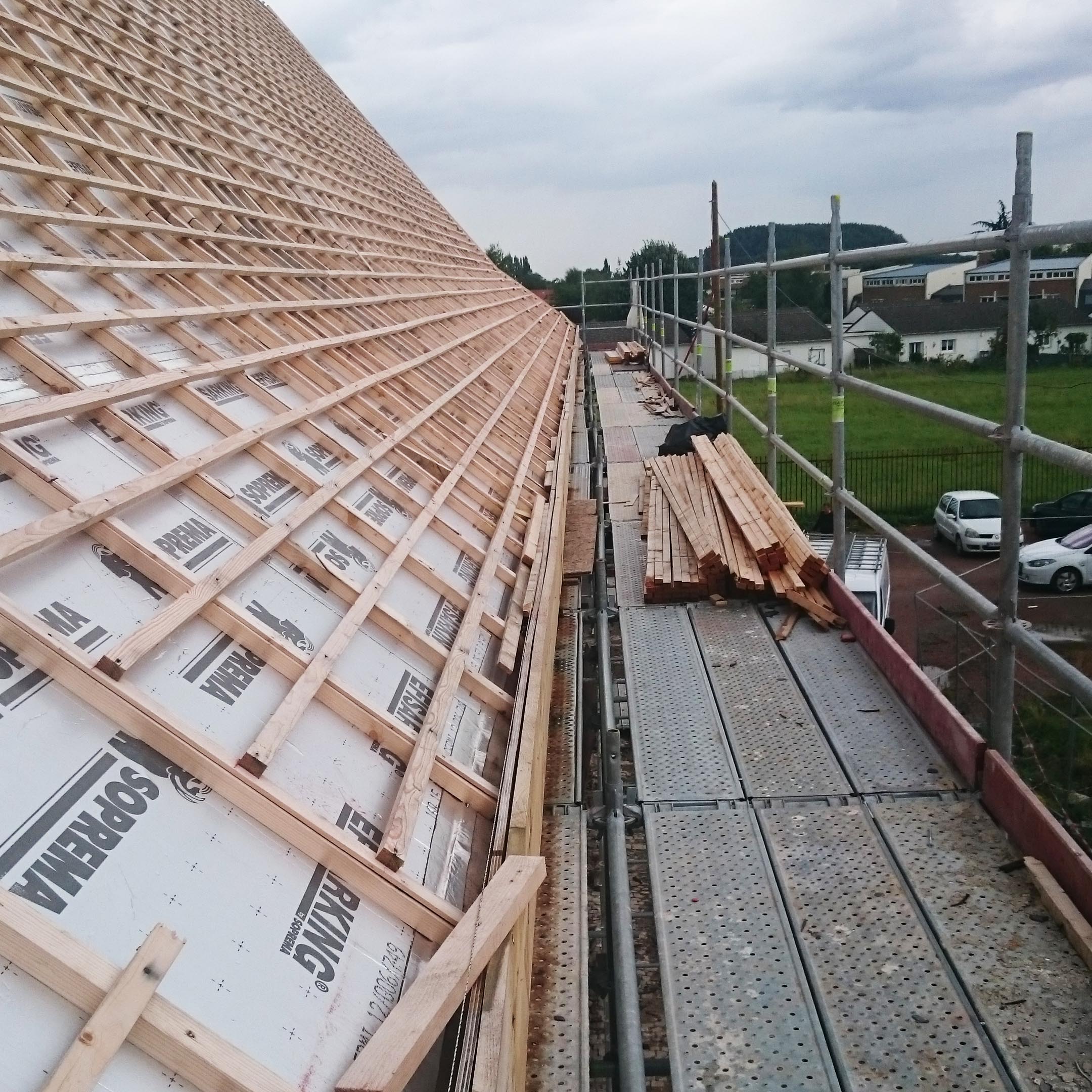 Ouvrages Spéciaux Rénovation Charpente bois Roost Warendin - Charpentier des Flandres