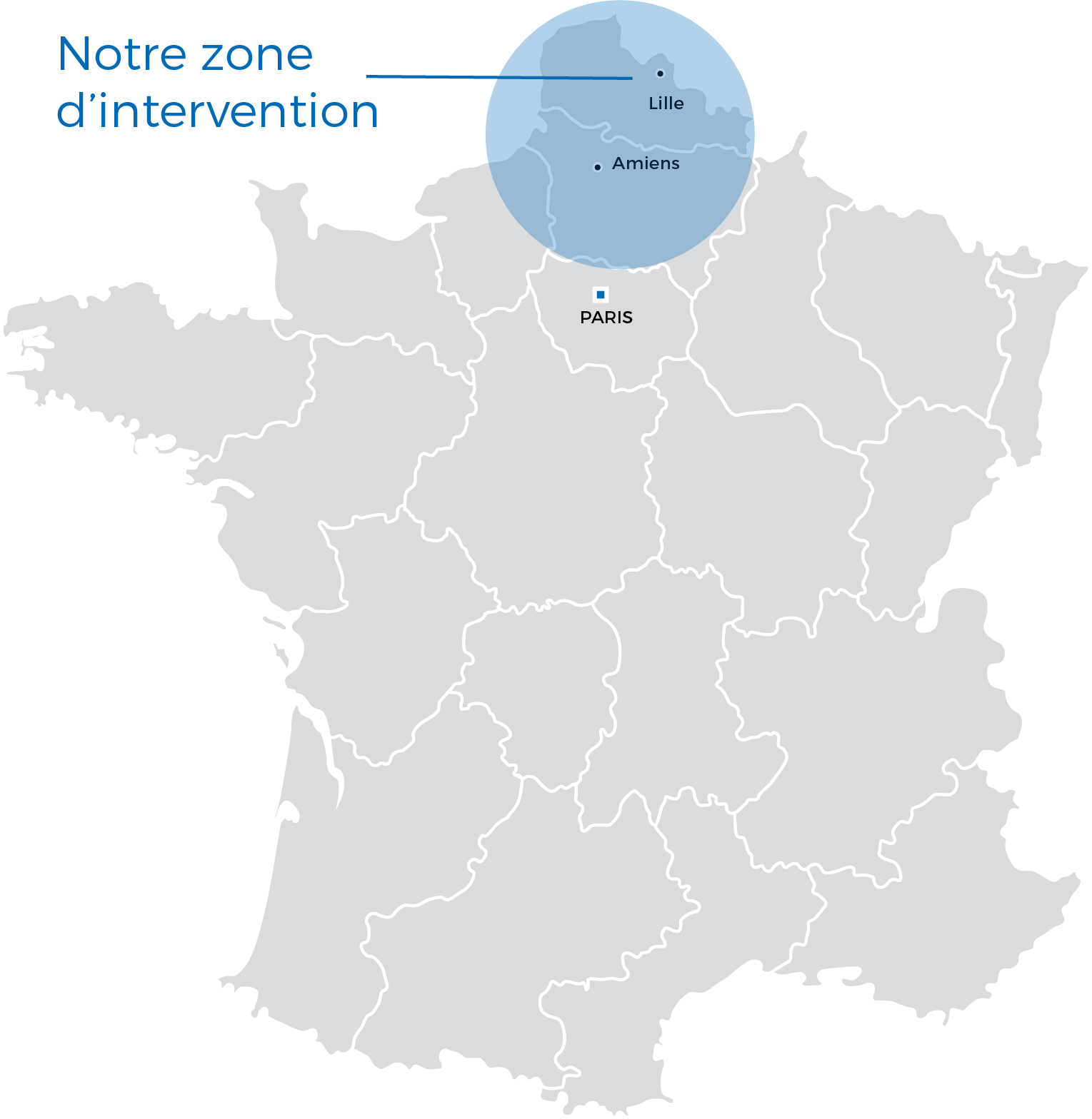 Zone d'intervention charpentier des flandres zone d'intervention Charpentier des Flandres