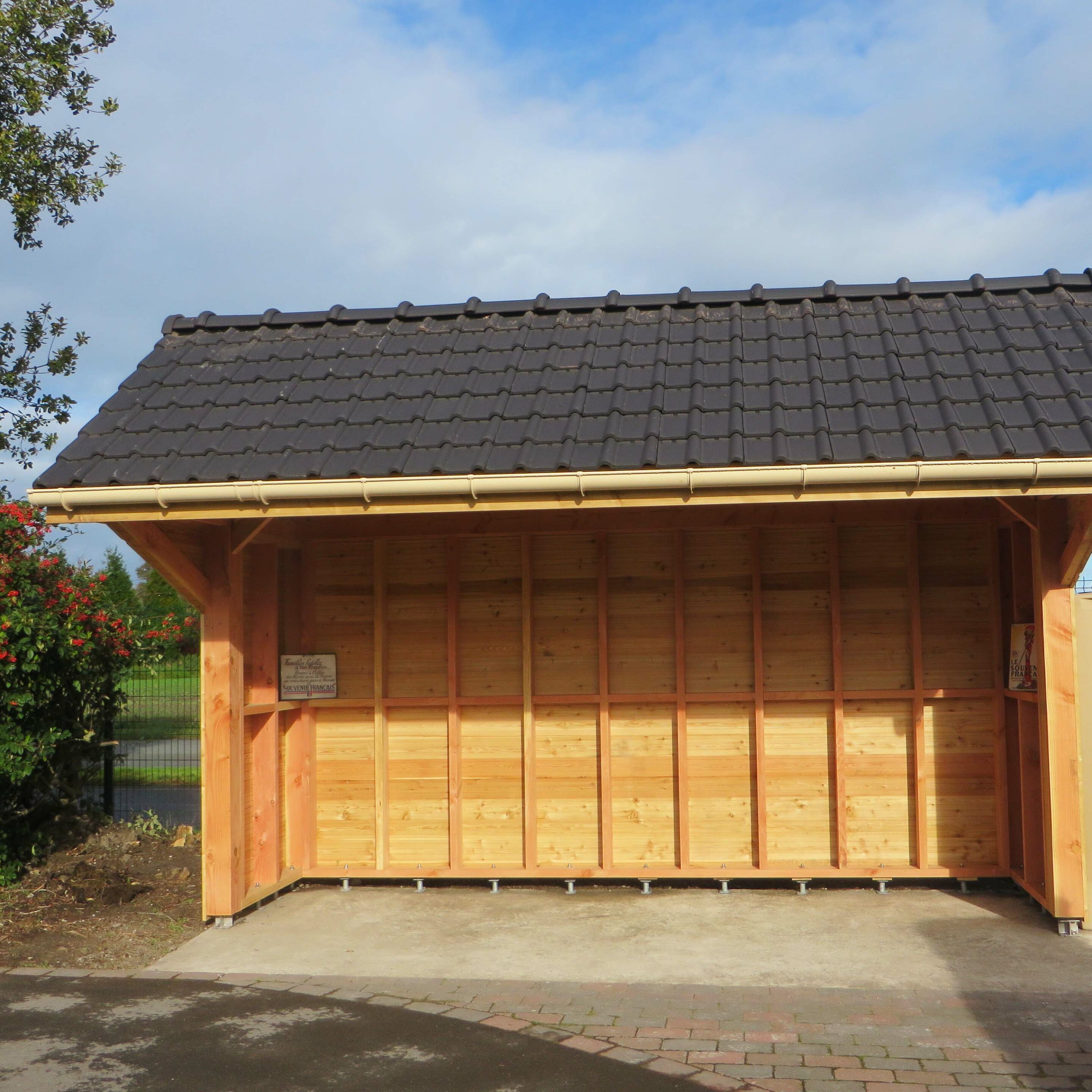 Bardage bois Leffrinckoucke Aubette - Charpentier des Flandres