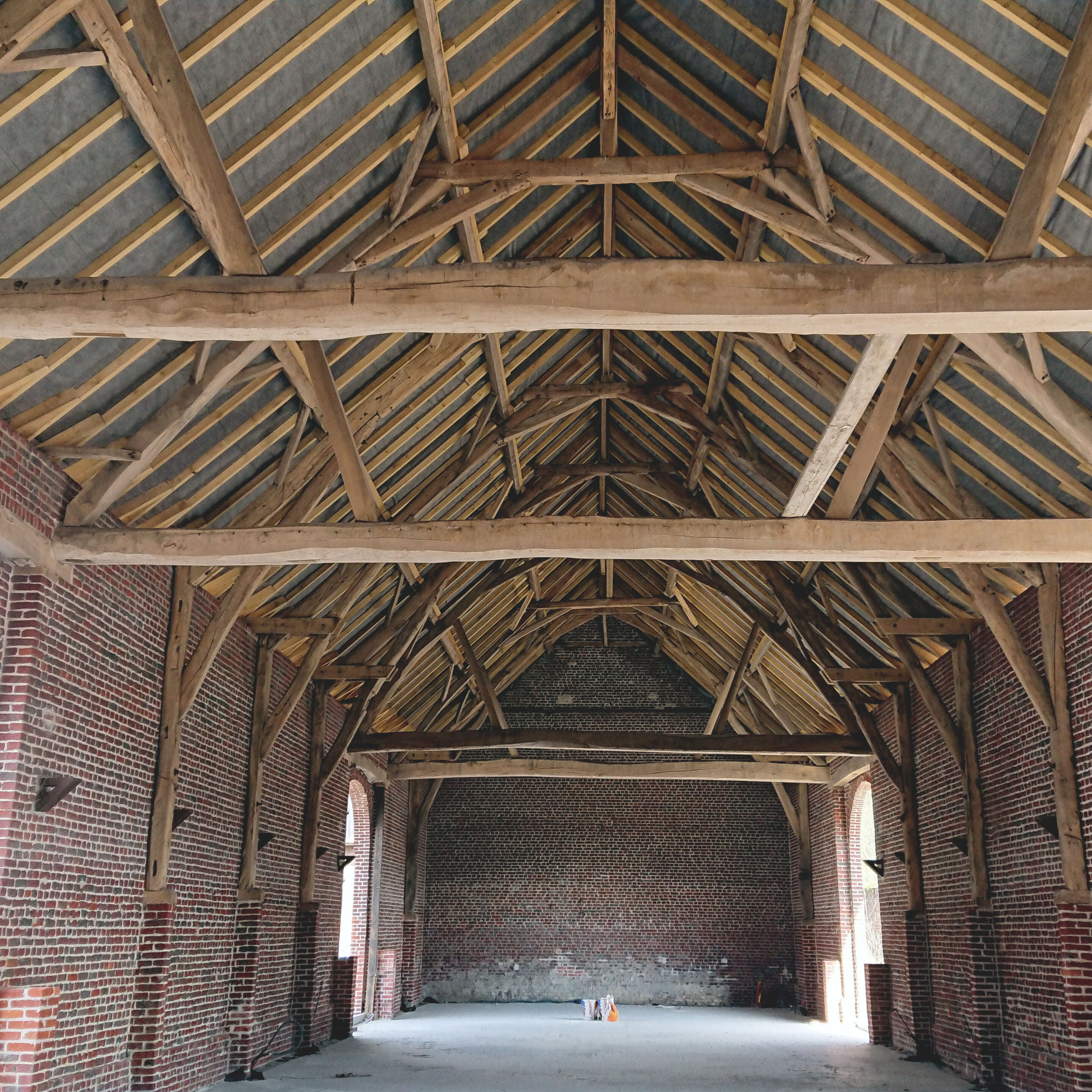 Ouvrages Spéciaux Rénovation Charpente bois Bondues ferme de l'hôtel - Charpentier des Flandres