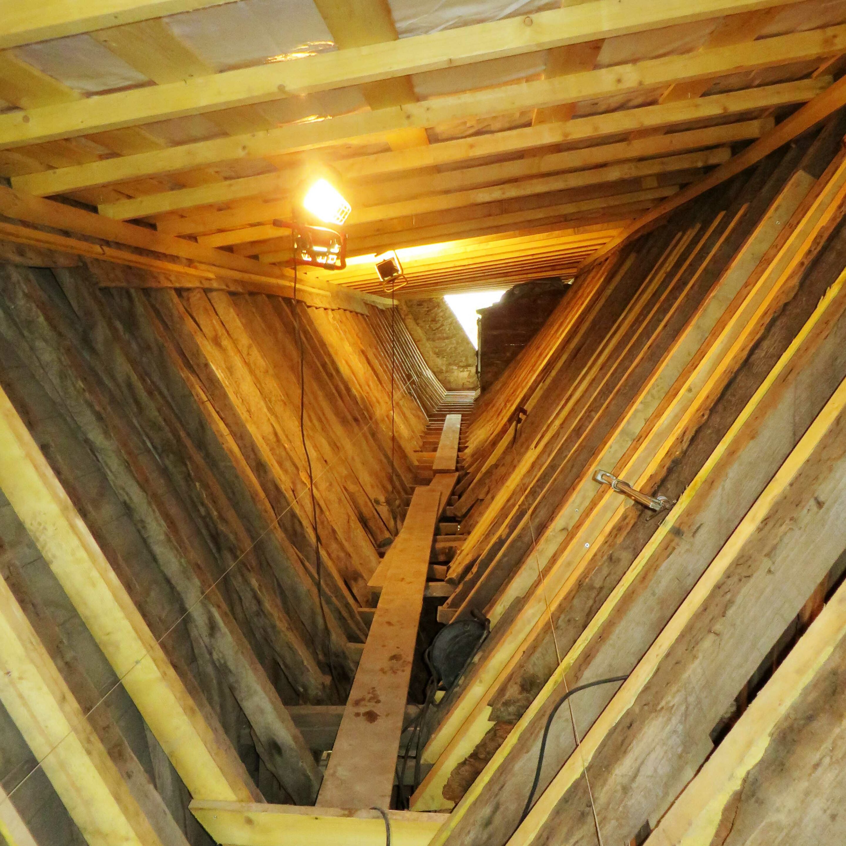 Ouvrages Spéciaux Rénovation Charpente bois Eglise Octezeele - Charpentier des Flandres