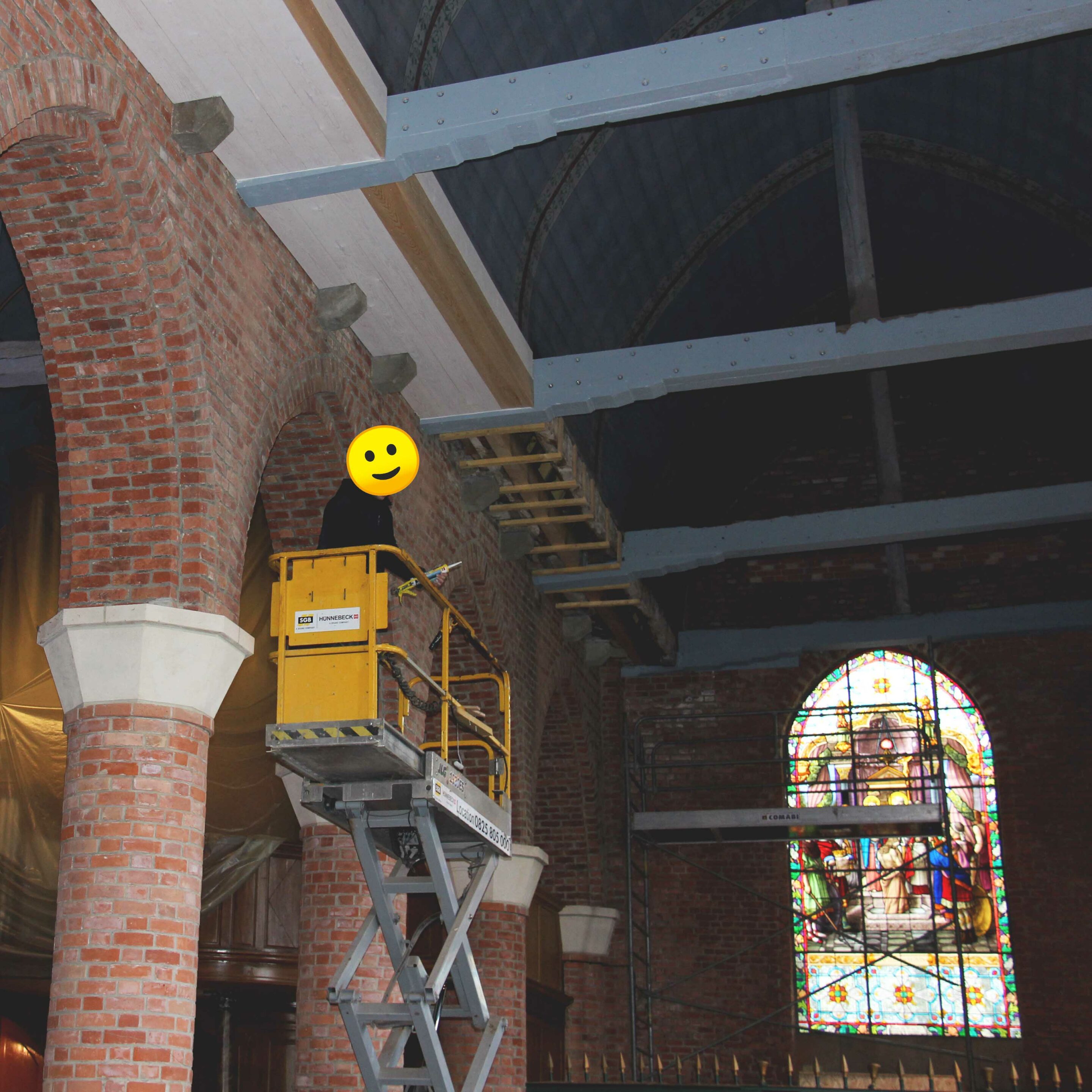 Ouvrages Spéciaux Rénovation Charpente bois Eglise Octezeele - Charpentier des Flandres