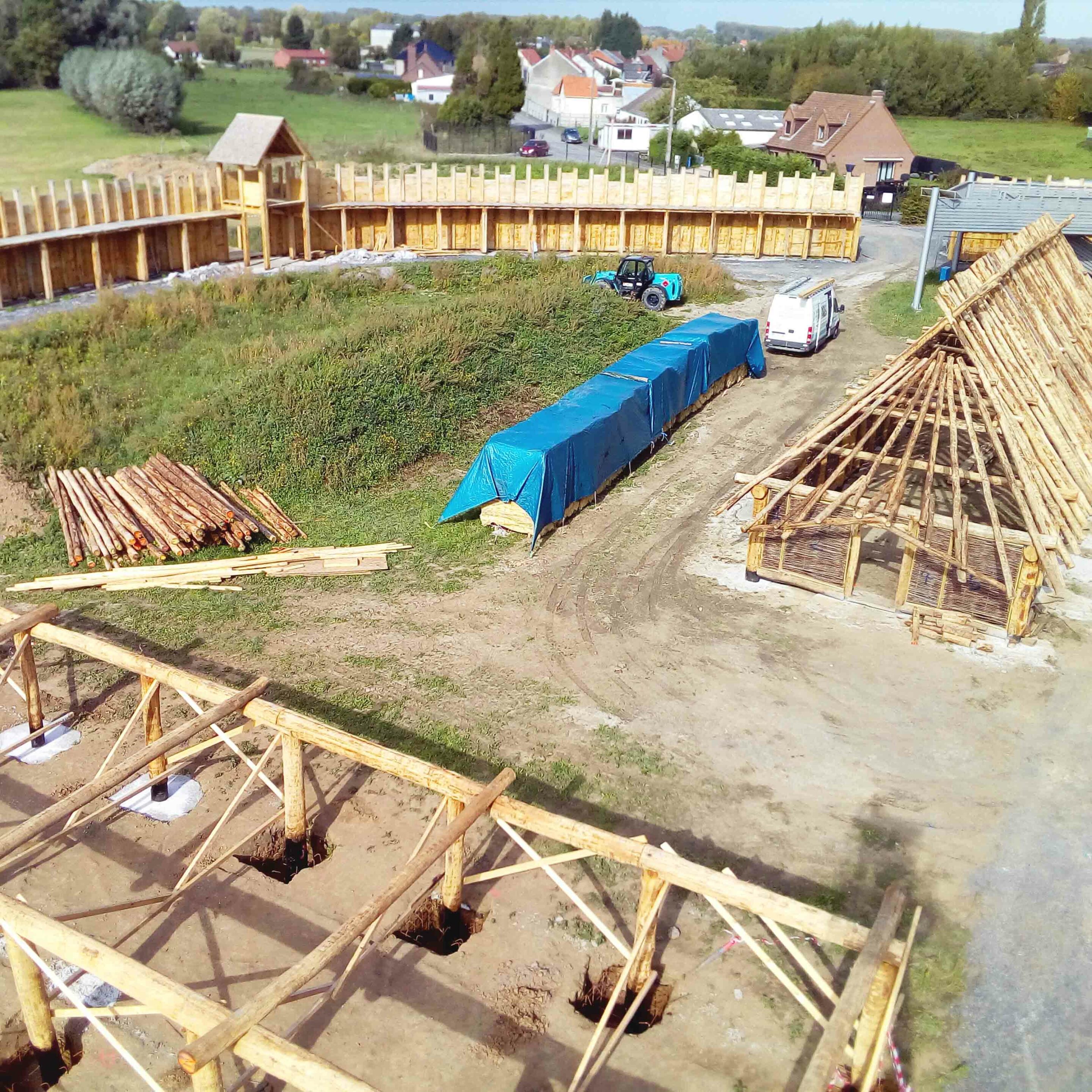 Ouvrages Spéciaux Rénovation Charpente bois Raches Douai musée Arkéos - Charpentier des Flandres