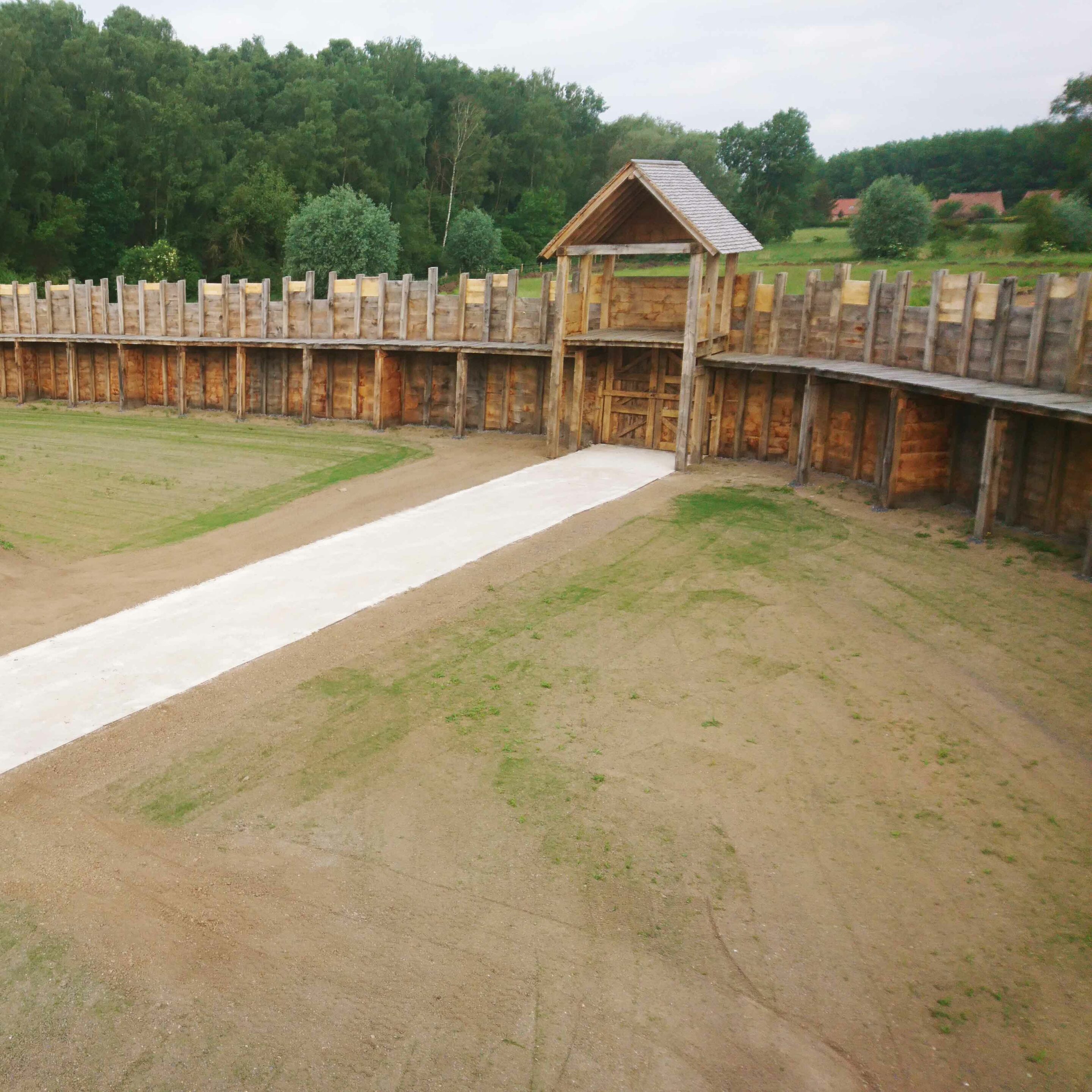 Ouvrages Spéciaux Rénovation Charpente bois Raches Douai musée Arkéos - Charpentier des Flandres