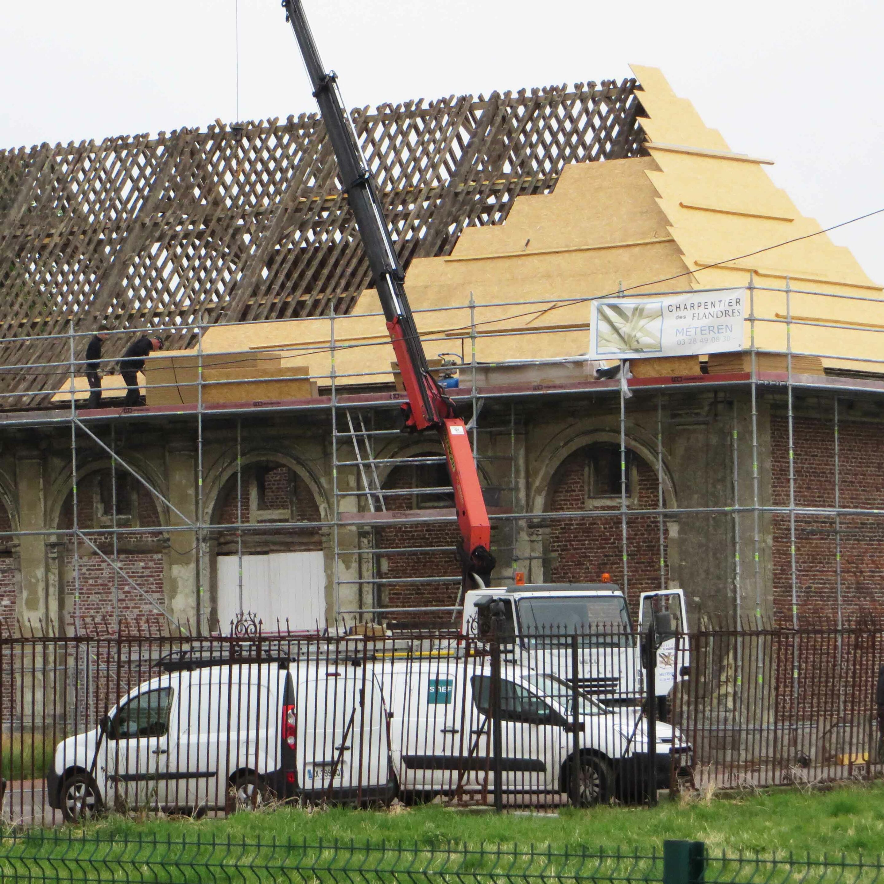 Ouvrages Spéciaux Rénovation Charpente bois Roost Warendin - Charpentier des Flandres