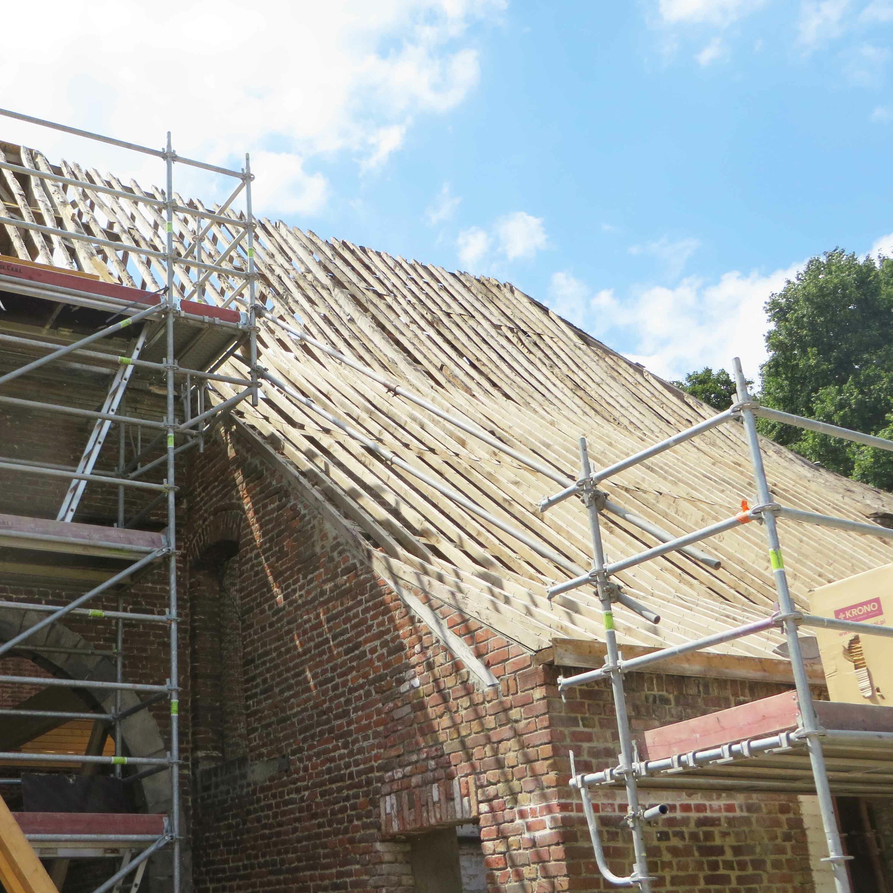 Ouvrages Spéciaux Rénovation Charpente bois Roost Warendin - Charpentier des Flandres